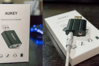 AUKEY CB-V13 audio adapter cryovex header