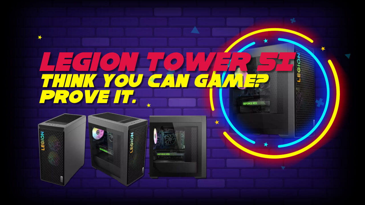 The Lenovo Legion Tower 5i RTX 4070 Gaming PC (Better Than RTX