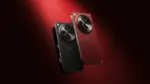 OnePlus Open Apex Edition foldable smartphone in the Crimson Shadow colour.