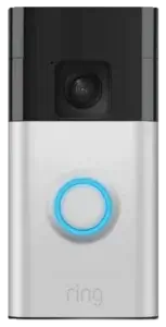 Ring Battery Doorbell 2024 — Enhanced Head-to-Toe Video, Live Viewing, Two-Way Communication, and Custom Motion Alerts in Venetian Bronze